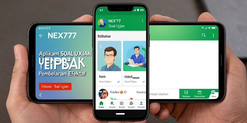 Antarmuka NEX777 yang intuitif dan ramah pengguna.