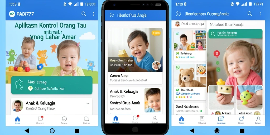 Antarmuka pengguna PADI777 yang ramah keluarga.